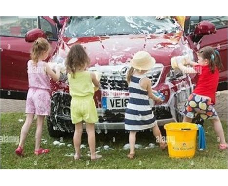 Bubble Bath for Your Buggy, get your car washed by team Year 1  - The Year 1s will wash your car until it shines like the top