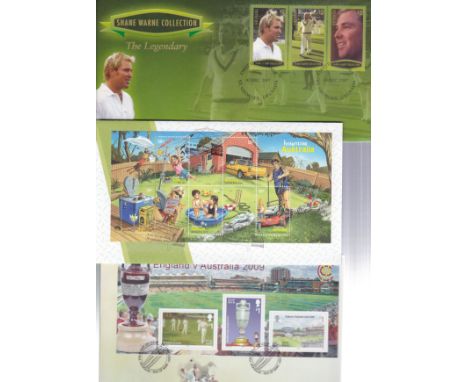 CRICKET FIRST DAY COVERS     Approximately 40 FDC's from around the world, all cricket related, 2008 - 2010 including date st