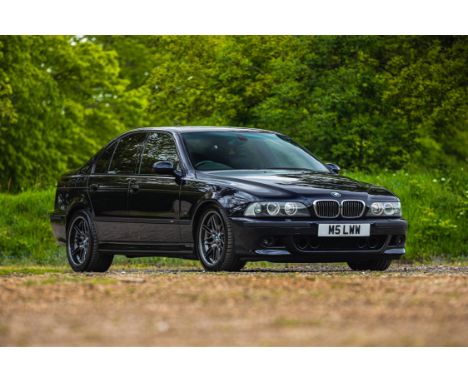 Mean, moody and magnificent in Carbon Black, this manual M5 is a serious motor car.BMW’s fourth-generation 5-Series, codename