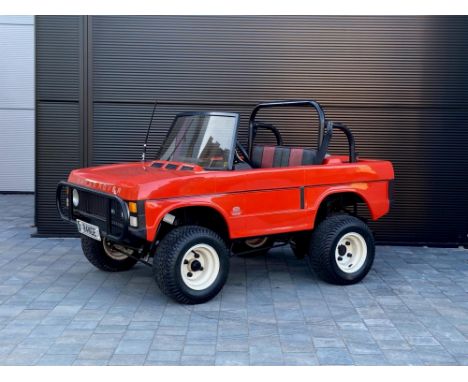 Sold new via Harrods and a few Land Rover Dealerships for £12,000, this petrol powered scaled down Range Rover Classic is bea