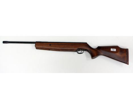 A WEBLEY AND SCOTT LIMITED LONG BOW AIR RIFLE, 99cm in length