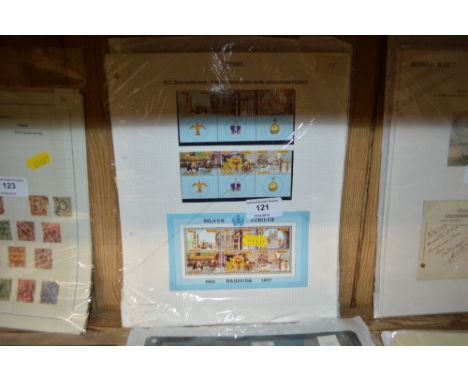 Antigua - Barbuda, a mint stamp collection on ten album pages with nice miniature sheets and a booklet