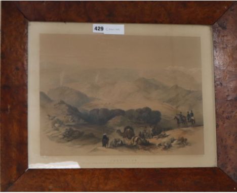 Day &amp; Son, lithograph, Jugdulluck - The last stand made by General Elphinstone's Army in the Calamitous Retreat, 37 x 46c