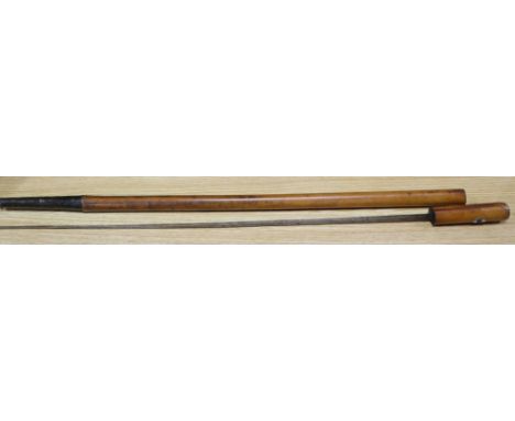 A Victorian swordstick
