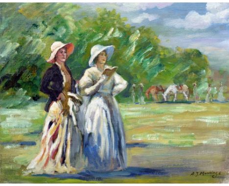 After SIR ALFRED JAMES MUNNINGS (1878-1959) British
Scott
Oil on canvas
Bears signature
51 x 41 cm, unframed; further portrai
