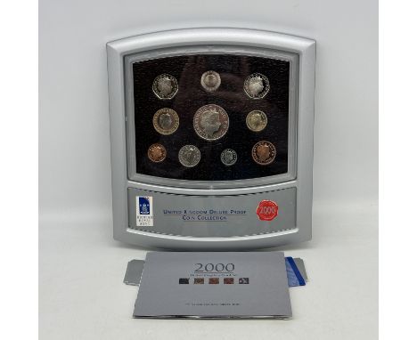 A framed coin gift set