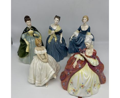 5x Royal Doulton figurines