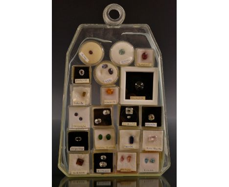 Loose Gem Stones -  assorted shapes and sizes inc tanzanite (2), ruby (1), topaz (2), imperial topaz (2), zircon (6) tourmali