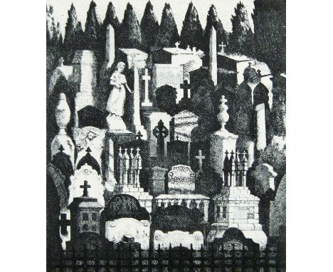 MICHAEL VAUGHAN (born 1938) British (AR), 'Hard Times', hors commence proof print, titled, signed and dated 1982 in pencil to