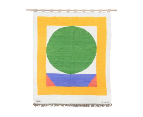 Kumi Sugai (Japanese, 1919–1996), Mohair wool tapestry, circa 1974,wall-hanging, Royal Lesotho Tapestry Weavers, Africa, Wove