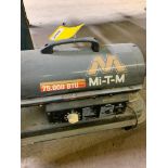 Mi-T-M 75,000 BTU Forced Air Heater