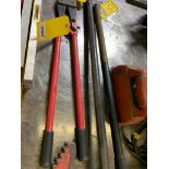 Bolt Cutters & (2x) Sledgehammer