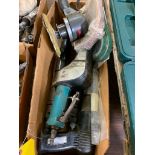 Box of Assorted Pneumatic Tools