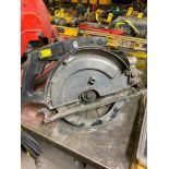 Evolution 9" Metal Cutting Saw, Laser Guide, 120 V