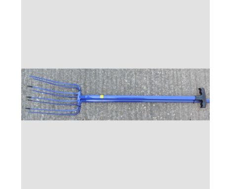 A manure fork, together with another smaller