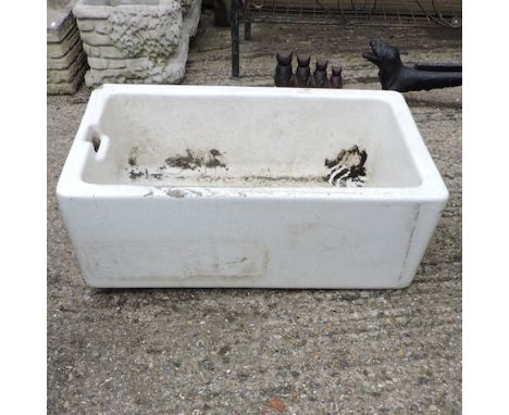 A ceramic butler's sink, 76cm