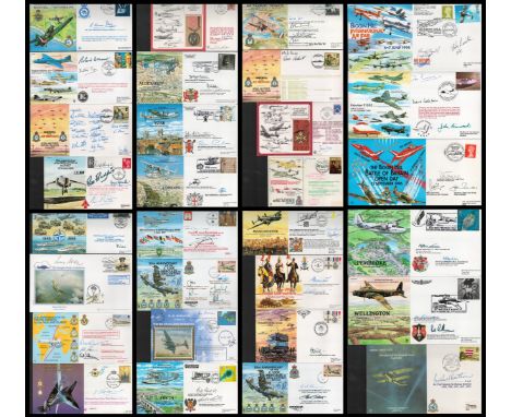 Military Collection of 30 Signed Related First Day Covers, Some are Multi Signed. Includes Signatures of Don Lucey, John Simm