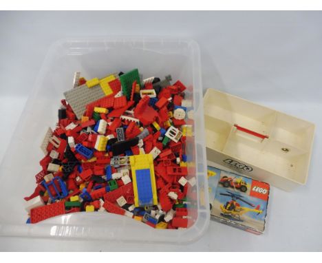 A large selection of Lego vintage bricks, boards, accessories etc. 