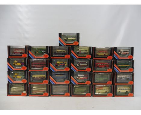 25 boxed Exclusive First Edition single decker buses.