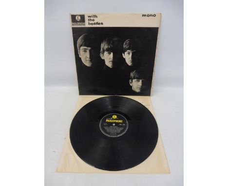 With The Beatles first press, vinyl and cover in VG+ condition, top right cover large mono, G&amp;L Publishing. 