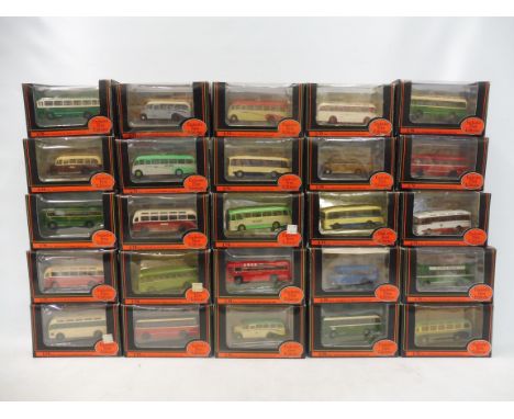 25 boxed Exclusive First Edition single decker buses.