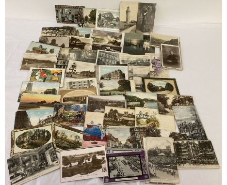 Approx. 150 assorted vintage postcards.