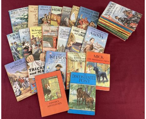 33 Children's vintage Ladybird books to include Historical figures, Fairy stories and nature.