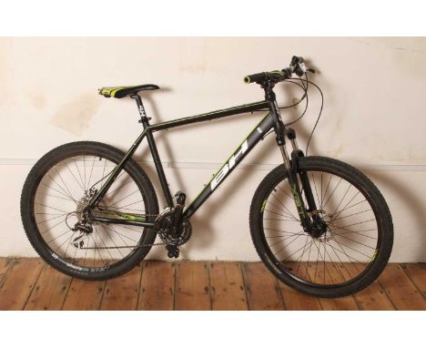 A BH Spike gentleman's mountain bicycle, having 27.5" wheelsh. 105cmTyre to tyre length 195cm