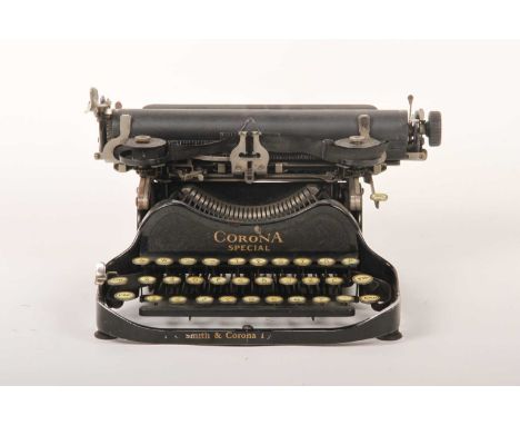 A Corona Special folding typewriter