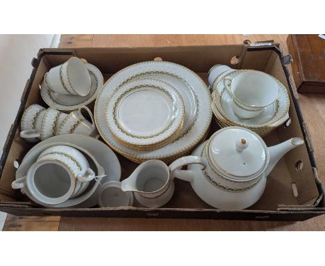 A Noritake Katrina pattern porcelain service