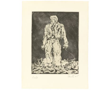 (See English version below)Georg Baselitz (Deutschbaselitz/Sachsen 1938 – lebt in Basel, Salzburg, am Ammersee und Imperia). 