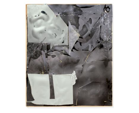 (See English version below)Rudolf Polanszky (Wien 1951 – lebt in Wien). Reconstructions / Dark Mirrors. 2017Spiegelfolie, Sil