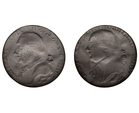 18th Century Tokens, SHROPSHIRE, Willey and Snedshill, John Wilkinson, imitation Halfpenny, bust ‘left’, edge plain, 7.03g. A