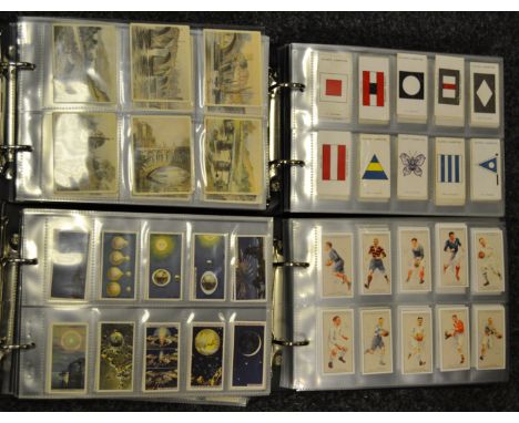 Cigarette Cards - comprehensive albums containing John Player & Sons Army Corps & Divisional signs 1914-1918, The British Liv