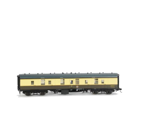 Heljan 0 Gauge BR (WR) chocolate and cream Mk 1 Coach, 4953 BG Full Brake W80734, in original window box, E, box VGFitted wit