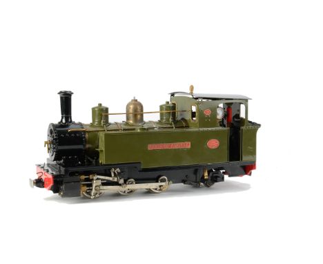 An 0/I Gauge Adjustable (Narrow Gauge) Live Steam Gas-fired Barclay 0-6-2 Tank Locomotive ‘Duke of Argyll’ by Roundhouse Mode
