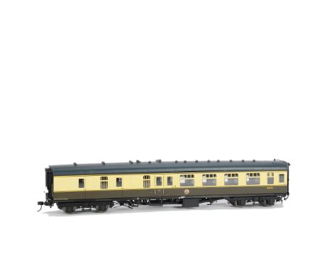 Heljan 0 Gauge BR (WR) chocolate and cream Mk 1 Coach, 4923 BSK Brake 2nd Corridor W34150, in original window box, E, box VGF