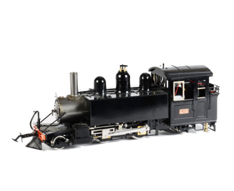 An Accucraft Gauge 0/1 Convertible (Narrow Gauge) Live Steam Lynton and Barnstaple Locomotive ‘Lyn’, the Baldwin 2-4-2T in gl