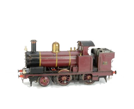 A 3½” Gauge Freelance Live Steam 2-4-0 Tank Locomotive by Ted Parker, see notes relating to previous lot, this one finished i