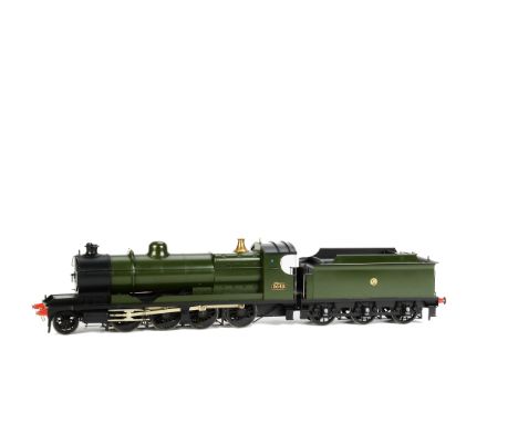 A Scratchbuilt Finescale 0 Gauge GWR ROD 2-8-0 Locomotive and Tender by Peter Everton, finely constructed and finished in GWR