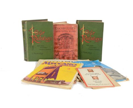 British Railways and other Railway Books, including 1950 Rule Book, 1938 Rates for Parcels on SR, LNER, LMS and GWR (cover po