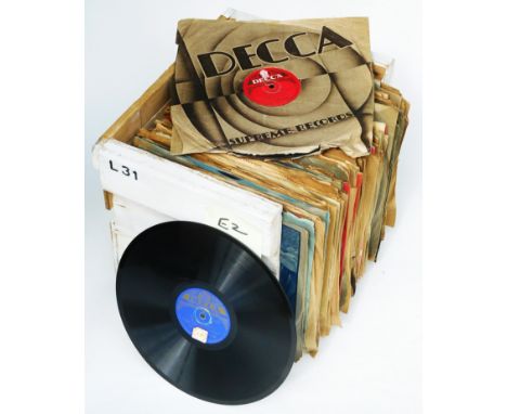 Vocal records, 10 in: Approximately 114, by Heddle Nash, Noble, Pears, Passmore, Oldham, Radford, Robeson, Ritchie, Secombe, 