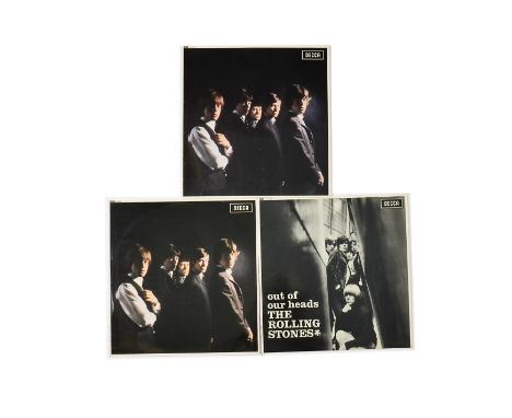 Rolling Stones, three Original UK Mono LPs on Decca: Rolling Stones (LK 4605 - 2 Copies) and Between the Buttons (LK 4733) - 