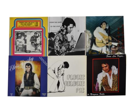 Elvis Presley, ten bootleg LP albums including Please Release Me, From The Dark To the Light, The Last Farewell, From The Wai