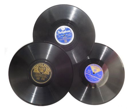 International popular & light music: 140 10-inch records; and 48 dance and swing records by Phil Harris, Benny Goodman, Otto 