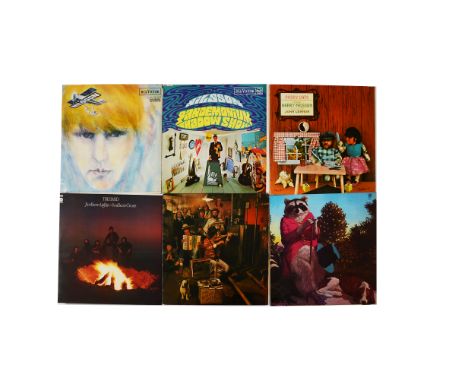 US Folk Rock, thirteen Albums comprising Bob Dylan / Band (three), J J Cale (three), Nilsson (seven) - mainly excellent condi