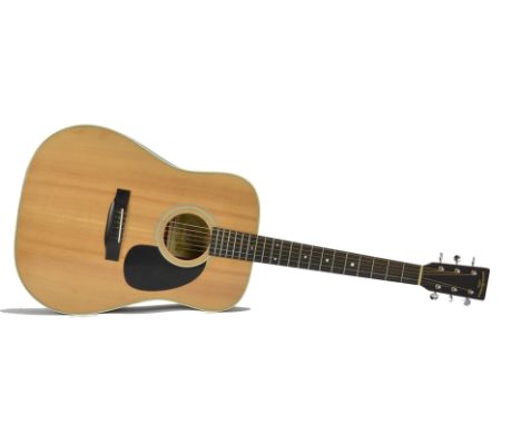 Acoustic Guitar, A Suzuki Three-s - F-120 model 1970s made in Japan, in very good condition sold with original case 