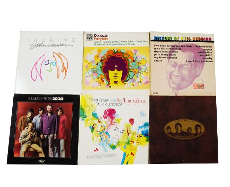 Various Albums, approximately twenty albums of various genres including The Beatles, Rolling Stones, Donovan, The Four Tops, 