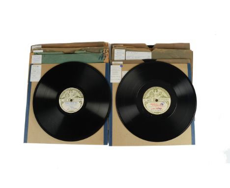 Fonotipia records: ten, by Anselmi (3), Bonci (2), de Lucia (3), van Dyck, Zenatello (10) 