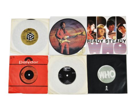 The Who, approx thirty group and solo 7" singles including picture discs, Ready Steady Who - reissue EP and others, various y